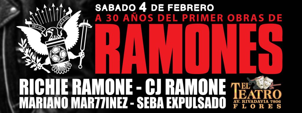 Richie Ramone y CJ Ramone en Argentina